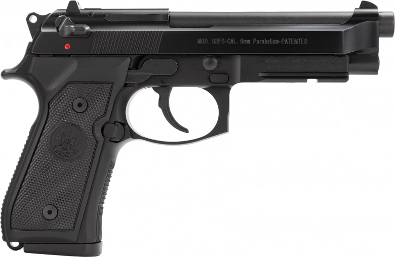 Beretta JS92M9A1M 92FS M9A1 9mm LTD 15+1 4.9" Black Synthetic Grip Black
