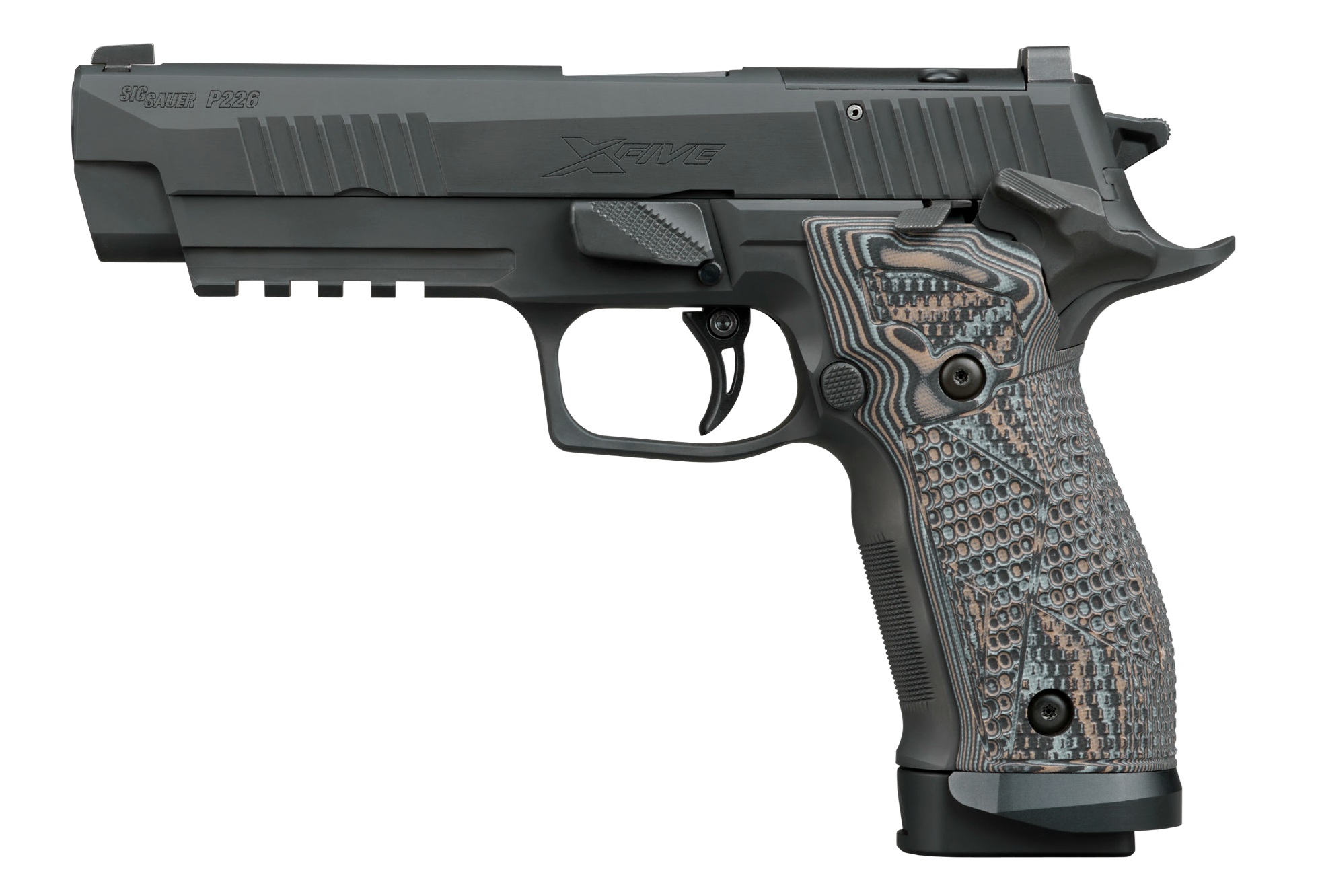 SIG SAUER P226 9mm 5" X-Five Extreme Blk/Gray G10 10rd