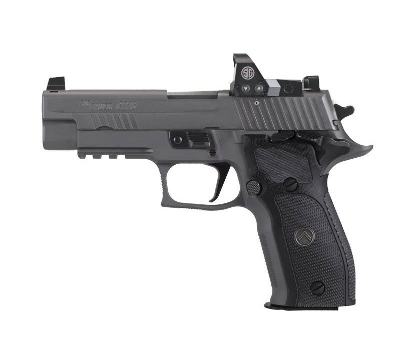 SIG SAUER P226 Legion 9mm 4.4" 15rd Pistol w/ XRAY3 Night Sights & ROMEO1 Red Dot - Grey / G10 Grips