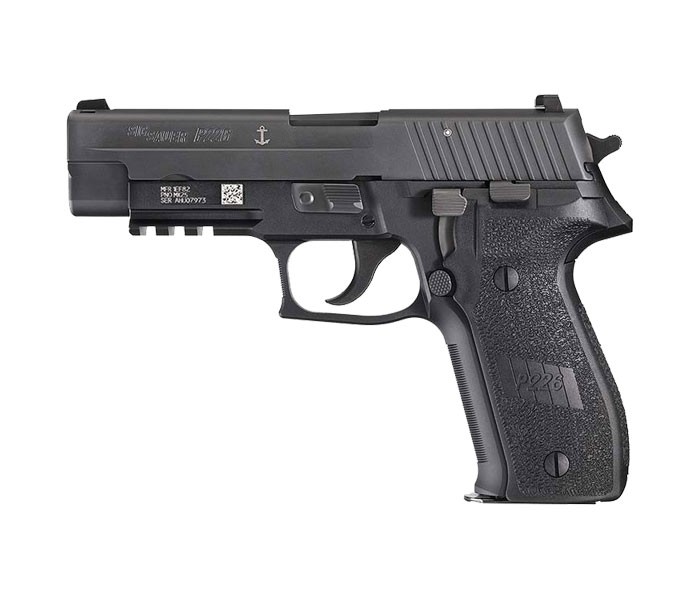 SIG SAUER P226 MK25 Full Size 9mm 4.4" 10rd Pistol - US NAVY SEAL Anchor / Black