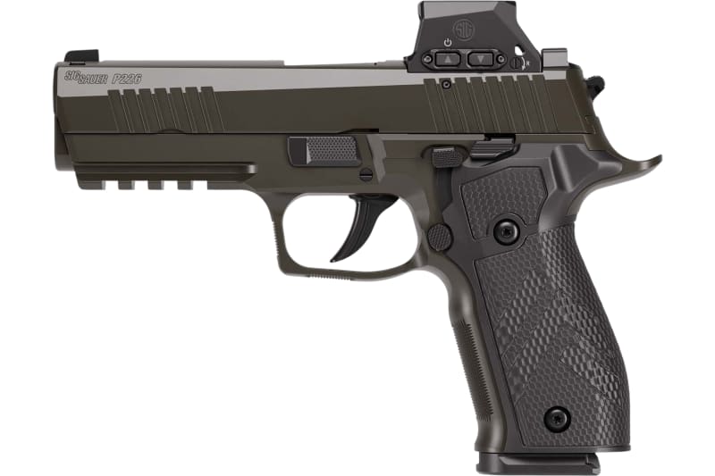 Sig Sauer P226-X Legion 226X-9-LEGION-RXSL Pistol 9mm 4.4" 18+1 DA/SA Optics-Ready Legion Gray G10 Grips ROMEO-X Pro