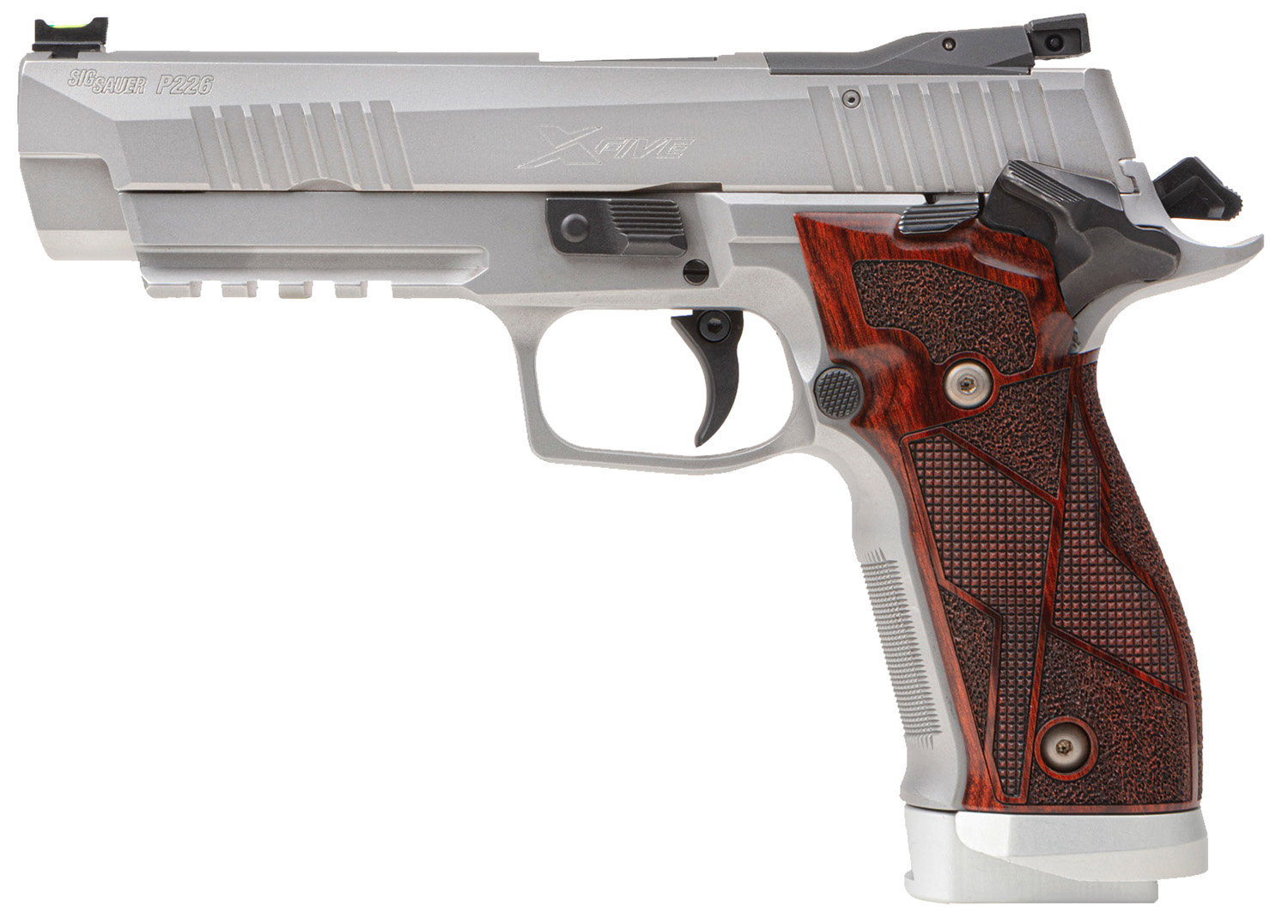 Sig Sauer P226 XFive Classic 9mm 5" Bull 20rd Stainless Steel /Cocobolo