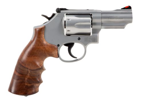 Used Smith & Wesson 66-8 Combat Magnum .357 Magnum, Grips, Factory Box